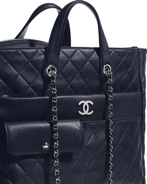 chanel oversize bag|chanel large zipped shopping bag.